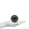 Black Tourmaline Polished Sphere from Madagascar | Venusrox