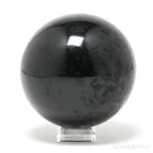 Black Tourmaline Polished Sphere from Madagascar | Venusrox