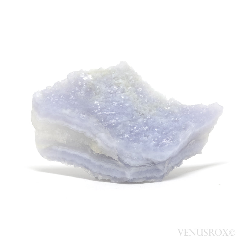 Blue Chalcedony Natural Crystal from Chikwawa, Malawi | Venusrox