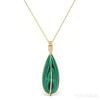 Malachite Polished Crystal Pendant from the Democratic Republic of Congo | Venusrox