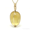 Natural Citrine Phantom Polished Crystal Pendant from Madagascar | Venusrox