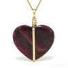 Ruby Heart Pendant from India | Venusrox