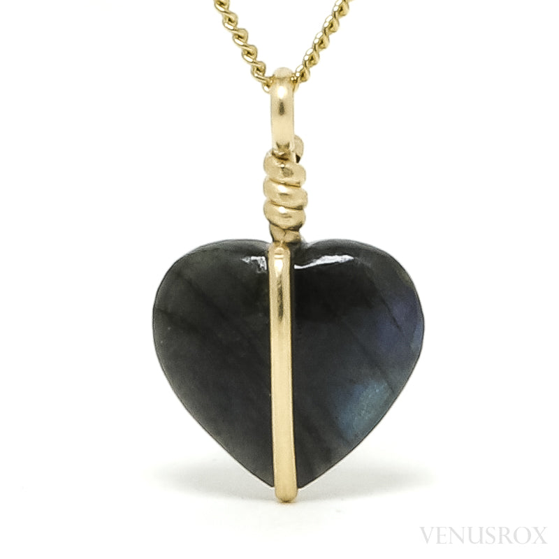 Labradorite Polished Crystal Pendant from Madagascar | Venusrox