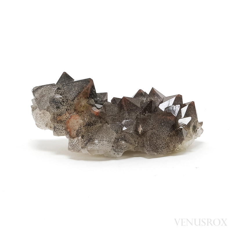 Smoky Quartz with Hematite Natural Cluster from Thunder Bay, Ontario, Canada | Venusrox