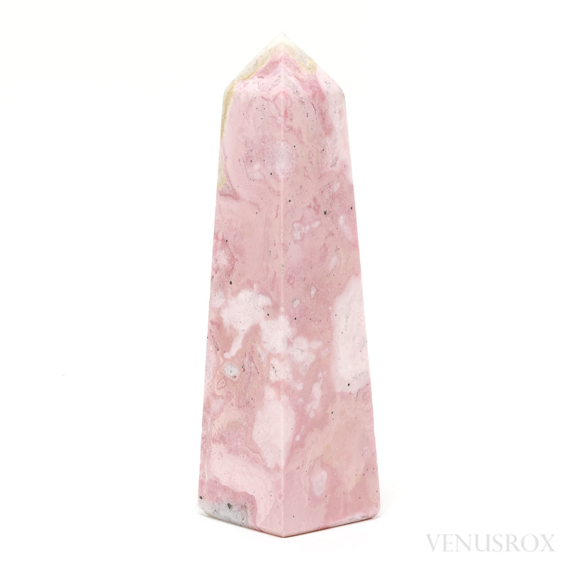 Rhodonite with Quartz Polished Point from Peru | Venusrox