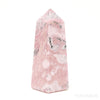 Rhodonite with Quartz Polished Point from Peru | Venusrox