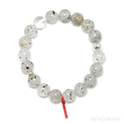 Mica in Quartz Bead Bracelet from Madagascar | Venusrox