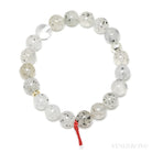 Mica in Quartz Bead Bracelet from Madagascar | Venusrox