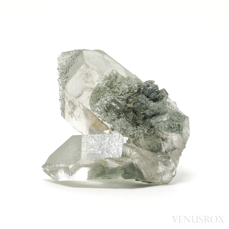 Himalayan Chlorite Quartz Natural Cluster from the Indian Himalayas | Venusrox
