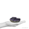 Amethyst with Agate Polished/Natural Heart from Uruguay | Venusrox