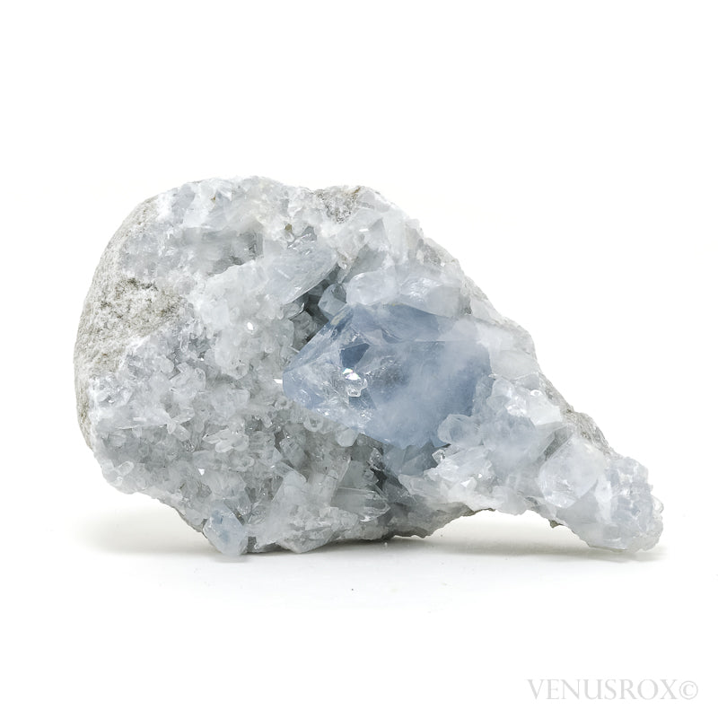 Blue Celestite Natural Cluster from Madagascar | Venusrox