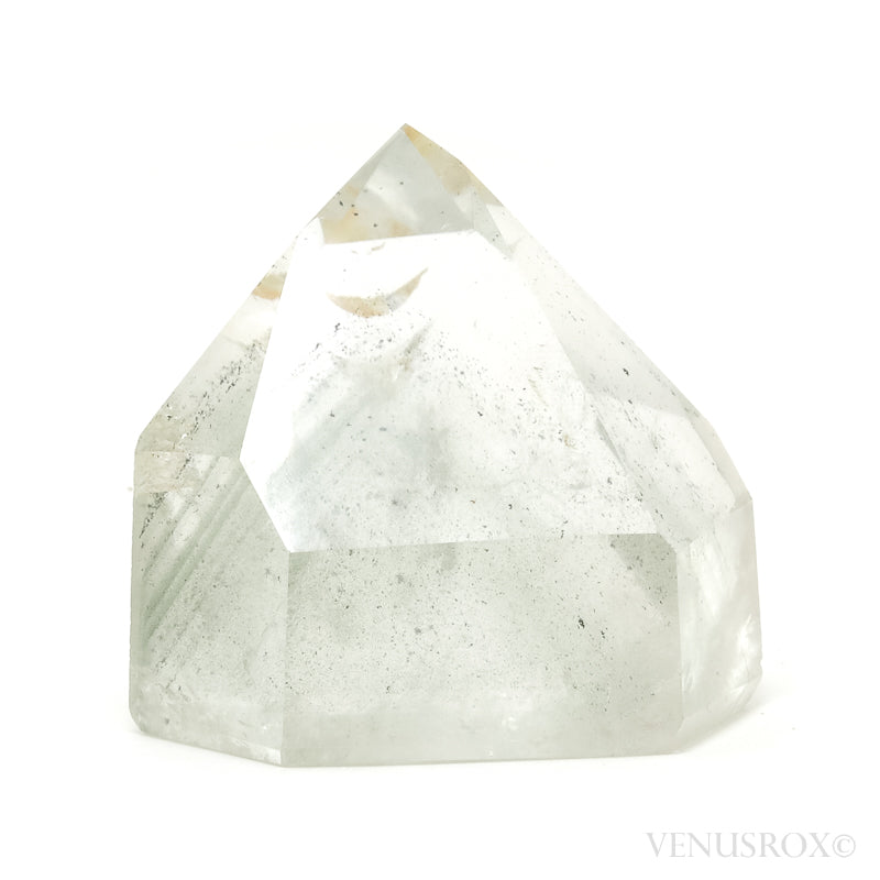 Chlorite Phantom Quartz Polished Point from Brazil | Venusrox