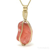 Rhodochrosite Polished Crystal Pendant from Argentina | Venusrox