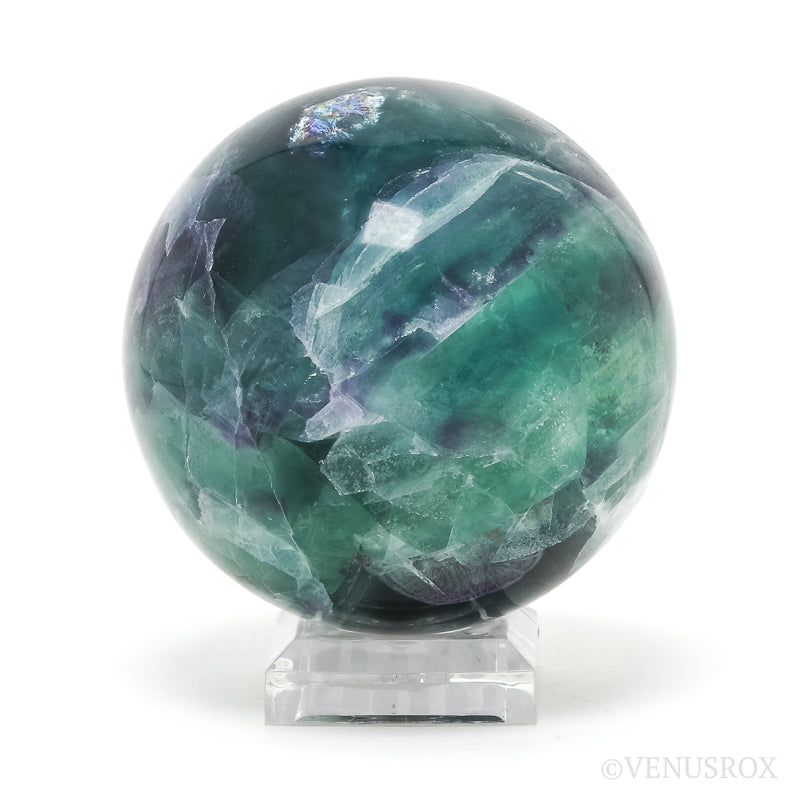 Fluorite Polished Sphere from Mexico | Venusrox