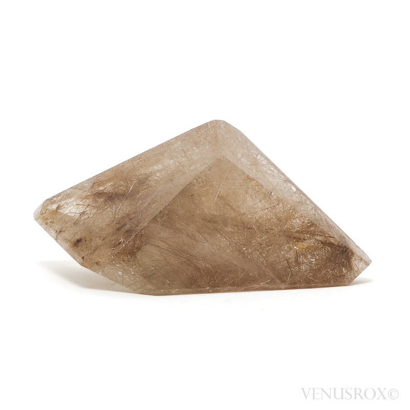 Red Rutilated Quartz Polished Crystal from Brazil | Venusrox