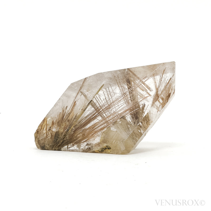 Red Rutilated Quartz Polished Crystal from Brazil | Venusrox