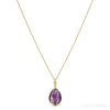 Amethyst Phantom Polished Crystal Pendant | Venusrox