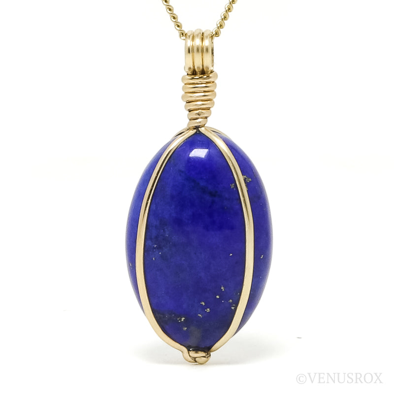 Lapis Lazuli Polished Crystal Pendant from Afghanistan | Venusrox