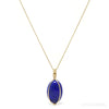 Lapis Lazuli Polished Crystal Pendant from Afghanistan | Venusrox