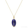 Lapis Lazuli Polished Crystal Pendant from Afghanistan | Venusrox