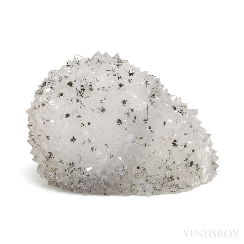 Goethite in Clear Quartz & Agate Natural Cluster from Brazil | Venusrox