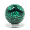 Malachite Polished/Natural Sphere from the Democratic Republic of Congo | Venusrox