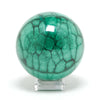 Malachite Polished/Natural Sphere from the Democratic Republic of Congo | Venusrox