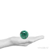 Malachite Polished/Natural Sphere from the Democratic Republic of Congo | Venusrox