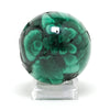 Malachite Polished/Natural Sphere from the Democratic Republic of Congo | Venusrox