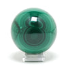 Malachite Polished/Natural Sphere from the Democratic Republic of Congo | Venusrox