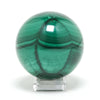 Malachite Polished/Natural Sphere from the Democratic Republic of Congo | Venusrox