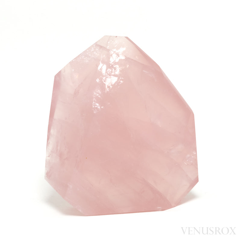 Rose Quartz Polished Crystal from Madagascar | Venusrox