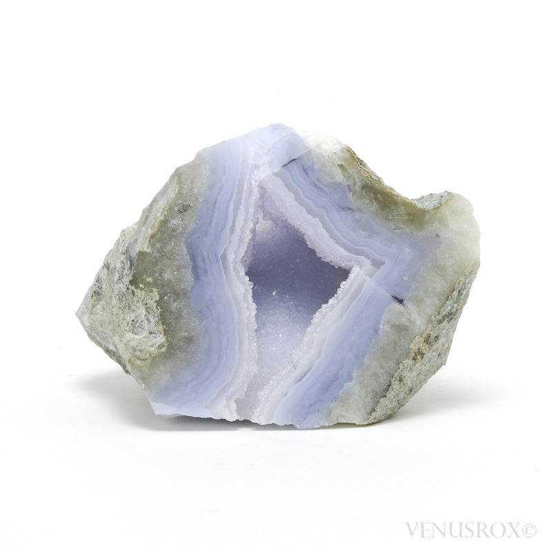 Blue Lace Agate on Matrix Polished/Natural Crystal from Malawi | Venusrox