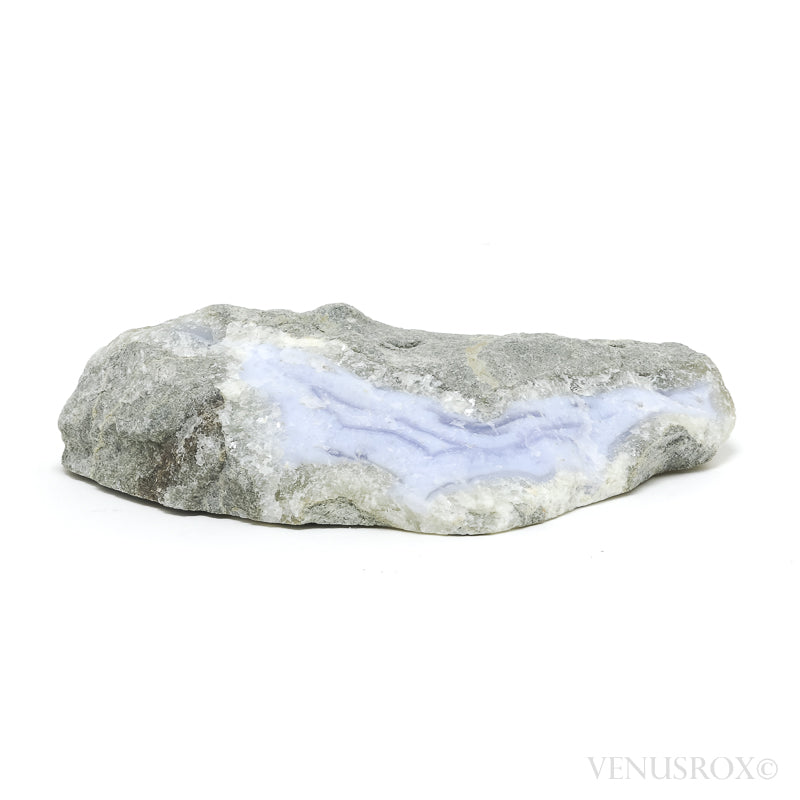 Blue Lace Agate on Matrix Polished/Natural Crystal from Malawi | Venusrox
