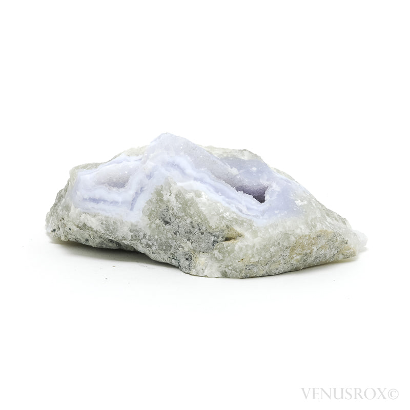 Blue Lace Agate on Matrix Polished/Natural Crystal from Malawi | Venusrox