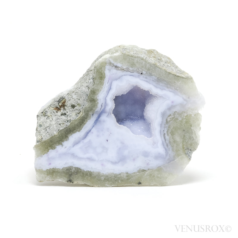 Blue Lace Agate on Matrix Polished/Natural Crystal from Malawi | Venusrox