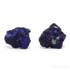 Azurite Part Polished/Part Natural Nodule from the Rubtsovsky Mine, Altaiskiy Krai, Russia | Venusrox