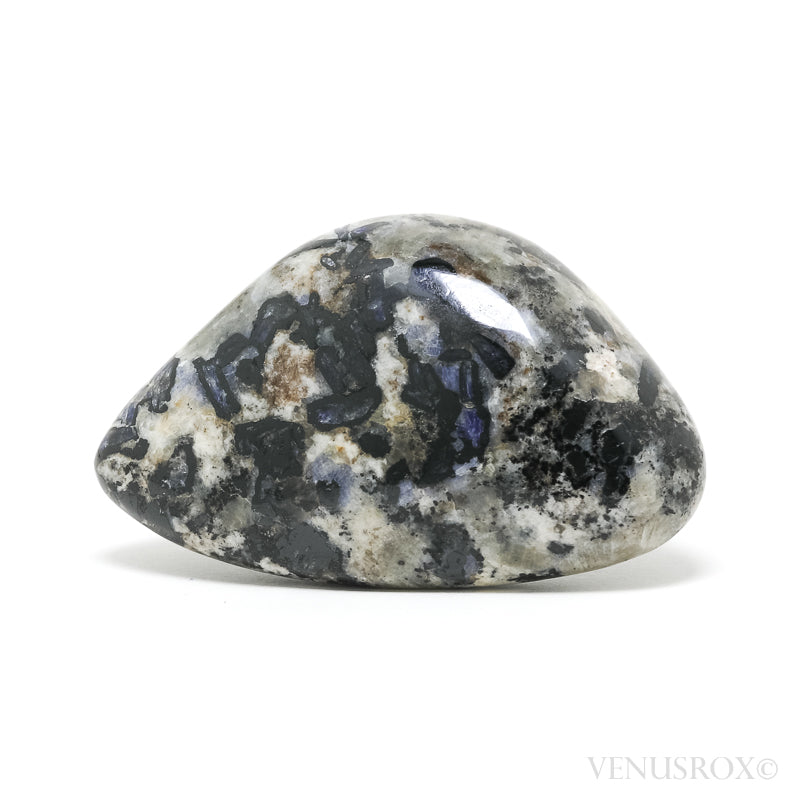 Blue Sapphire in Feldspar & Matrix Polished Crystal from the Khibiny Massif, Murmansk Oblast, Russia | Venusrox