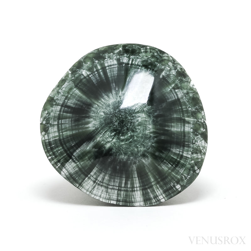Seraphinite Polished Crystal from Korshunovskoye Iron Scary Deposit, Irkutskaya Oblast, Siberia, Russia | Venusrox