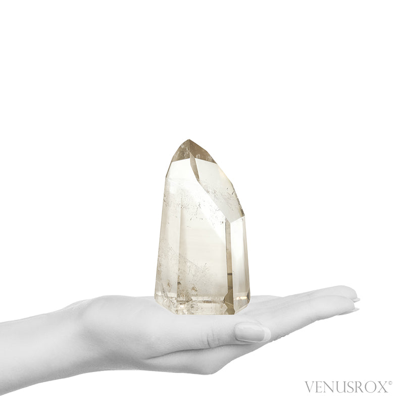 Smoky Phantom Quartz Polished Point from Brazil | Venusrox
