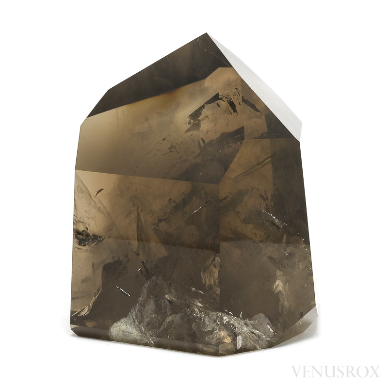Phantom Smoky Quartz Polished Point from Brazil | Venusrox