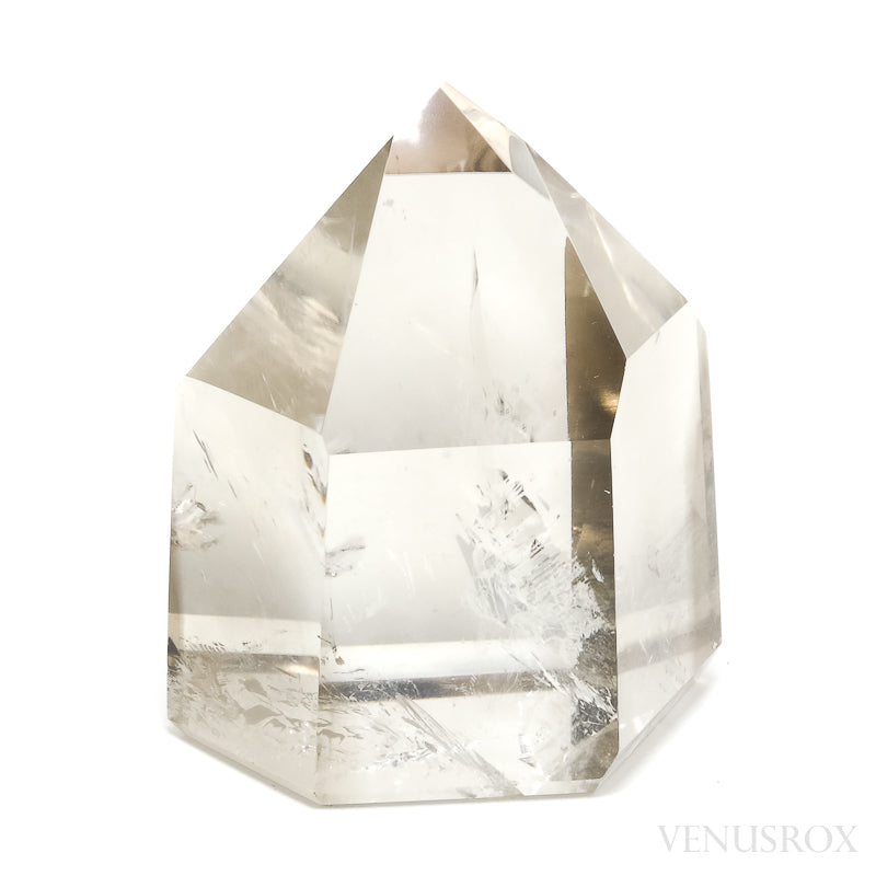 Smoky Phantom Quartz Polished Point from Brazil | Venusrox