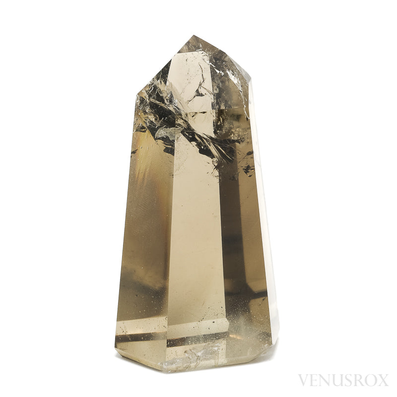 Phantom Smoky Quartz Polished Point from Brazil | Venusrox