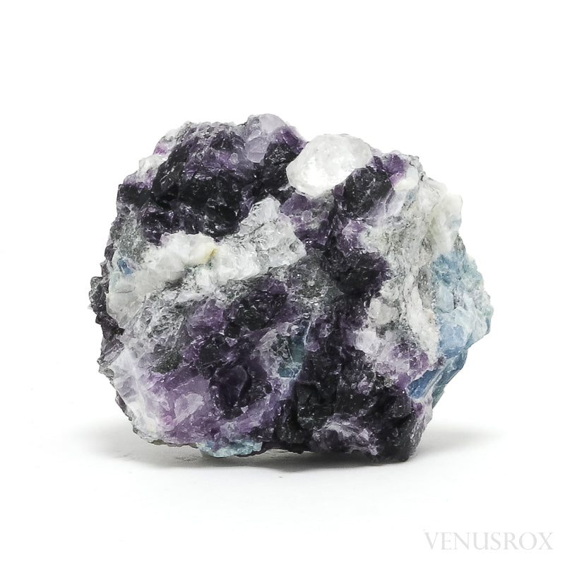 Fluorite with Phenacite, Aquamarine & Matrix Natural Crystal from the Snezhnoye Deposit, Sayany, Siberia, Russia | Venusrox