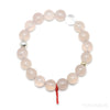 Pink Chalcedony Bead Bracelet from Namibia | Venusrox