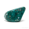 Dioptase with Chrysocolla, Shattuckite & Matrix Polished Crystal from the Democratic Republic of Congo  |  Venusrox