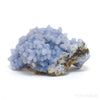 Blue Chalcedony pseudomorph after Anhydrite on Matrix Natural Crystal from Rumy Pata, Ichuna, General Sanchez Cerro Province, Moquegua, Peru | Venusrox