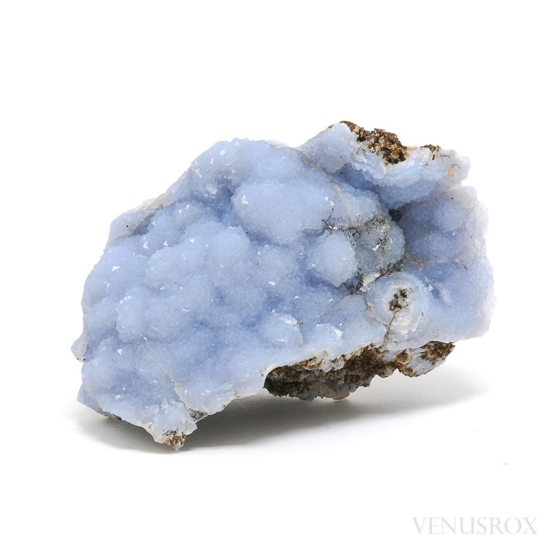 Blue Chalcedony on Matrix Natural Crystal from Rumy Pata, Ichuna, General Sanchez Cerro Province, Moquegua, Peru | Venusrox