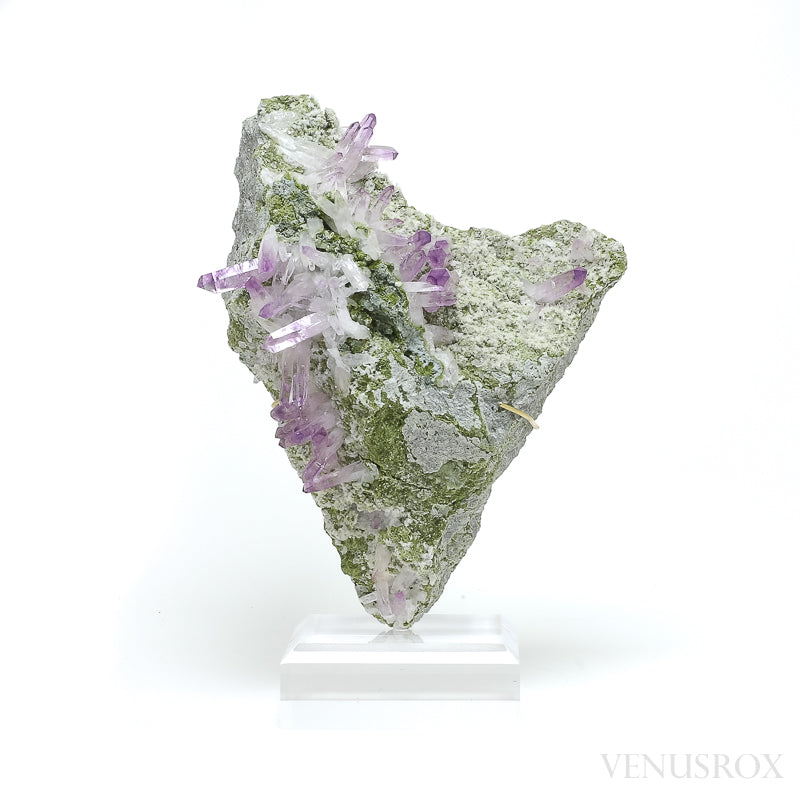 Amethyst Natural Cluster on Matrix from the Piedra Parada, near Las Vigas, Tatatila, Veracruz, Mexico mounted on a bespoke stand | Venusrox