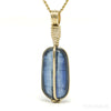 Blue Kyanite Polished Crystal Pendant from Nepal | Venusrox